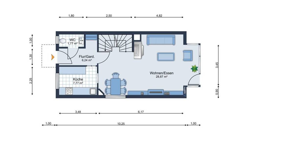 Reihenendhaus Köngen - 6 Zimmer, 169 m&sup2;, 650.000&euro; | Angebot:26499064