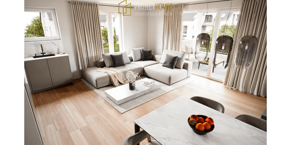 Etagenwohnung Renningen - 3 Zimmer, 74 m&sup2;, 499.000&euro; | Angebot:22731637