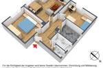 Etagenwohnung Stuttgart Zuffenhausen - 3 Zimmer, 72 m&sup2;, 920&euro; | Angebot:25769143