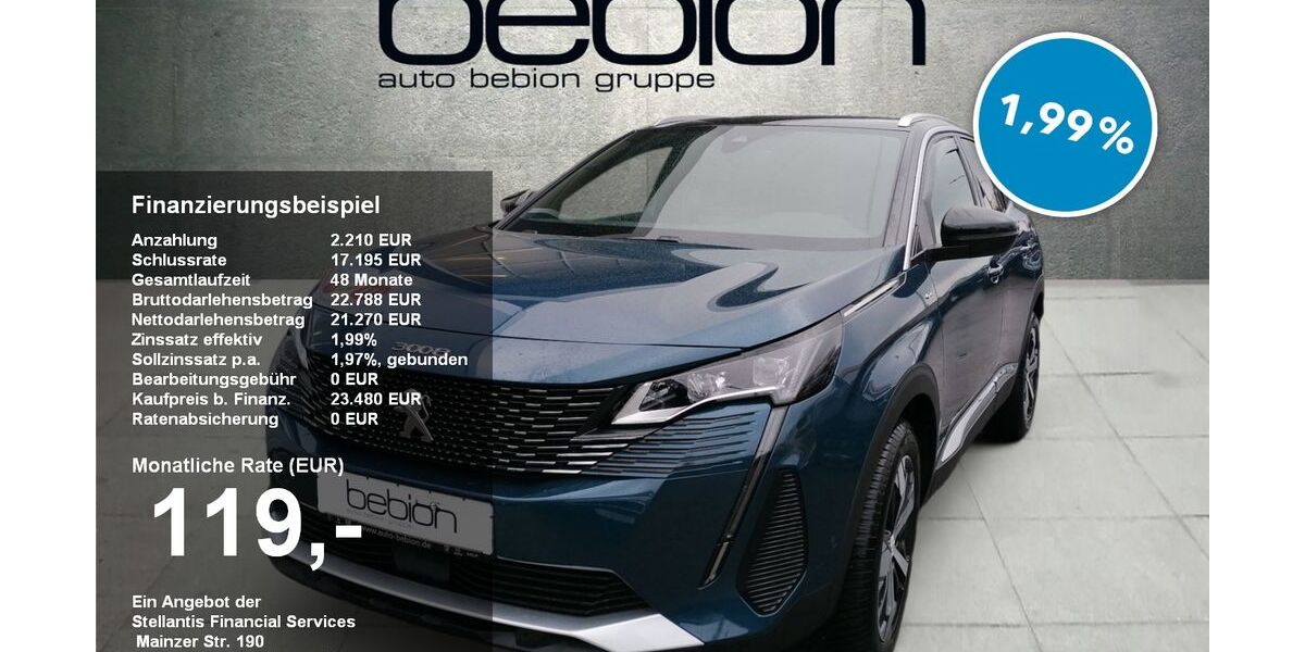 Peugeot 3008 26.500 km 22.480 &euro; Schönaich 71101