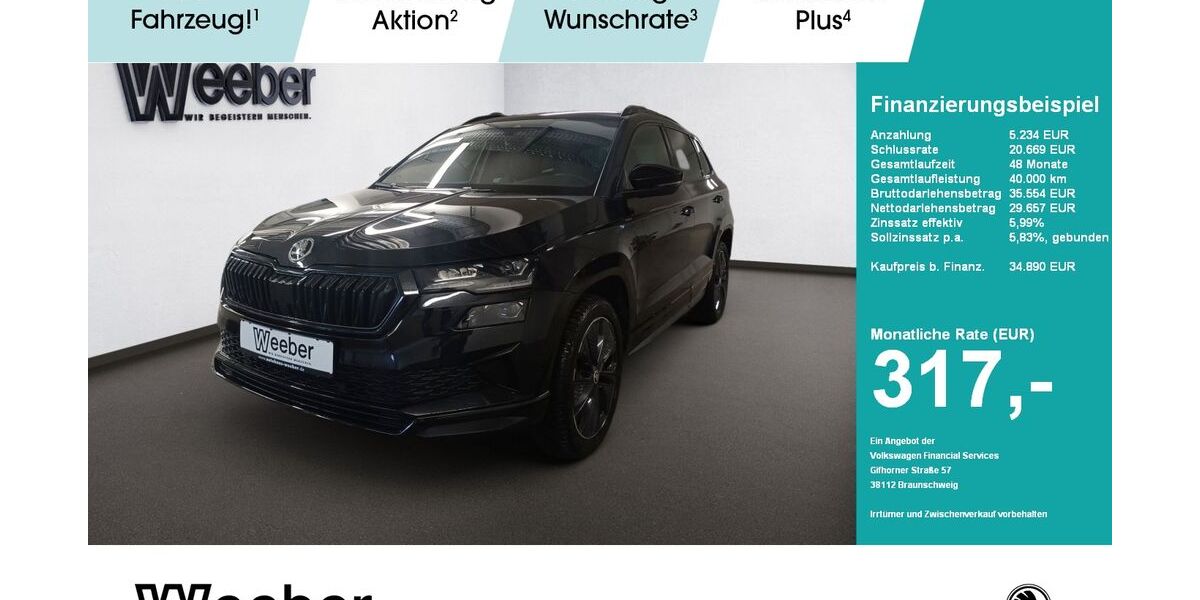 Skoda Karoq 17.341 km 34.249 &euro; Leonberg 71229