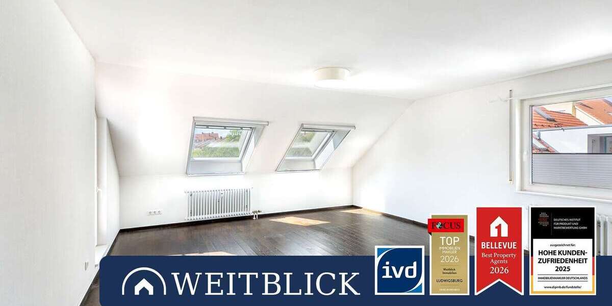 Etagenwohnung Ludwigsburg Pflugfelden - 2.5 Zimmer, 95 m&sup2;, 398.000&euro; | Angebot:27488606