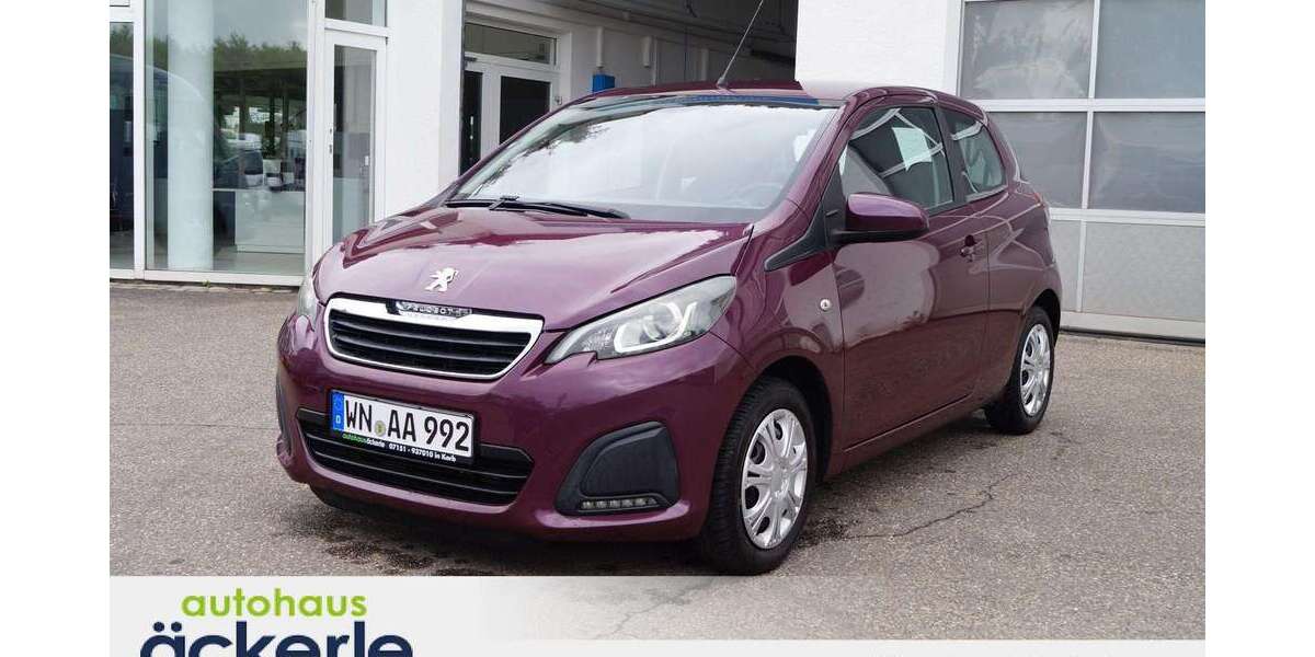 Peugeot 108 14.900 km 9.490 &euro; Korb 71404