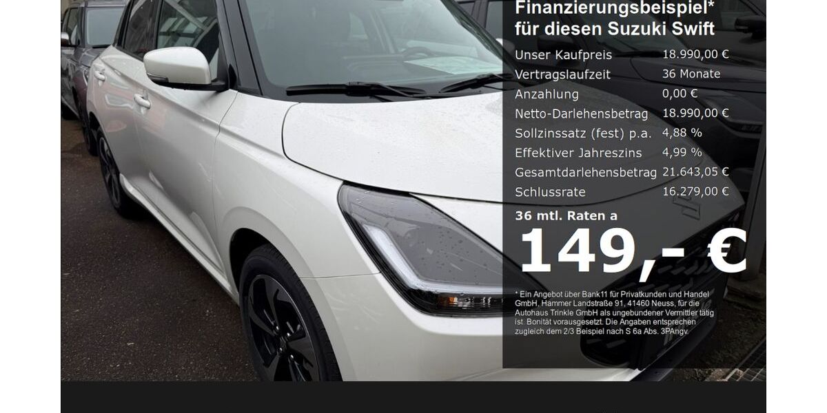 Suzuki Swift 5.000 km 18.990 &euro; Schorndorf 73614