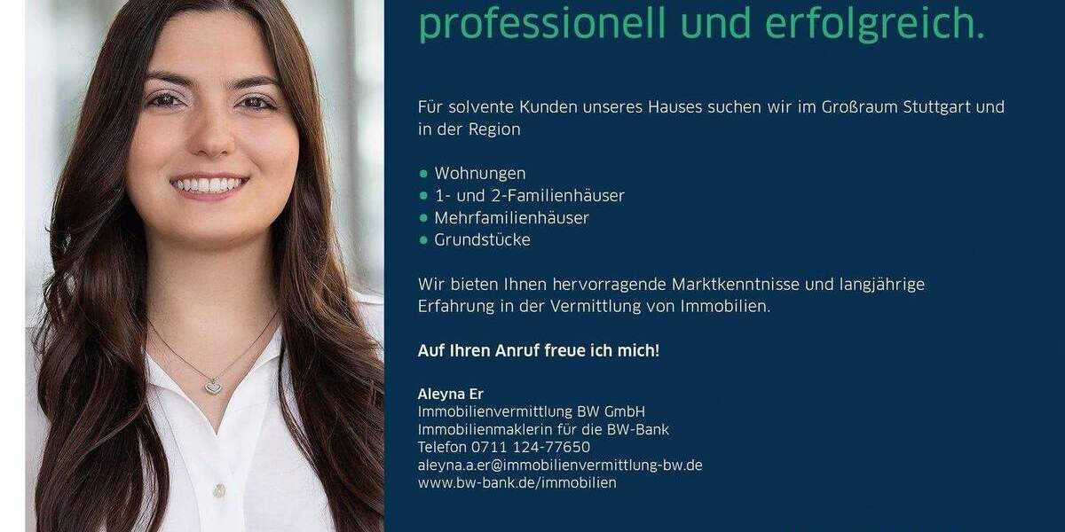 Etagenwohnung Stuttgart Hofen - 2 Zimmer, 63 m&sup2;, 249.000&euro; | Angebot:25662279