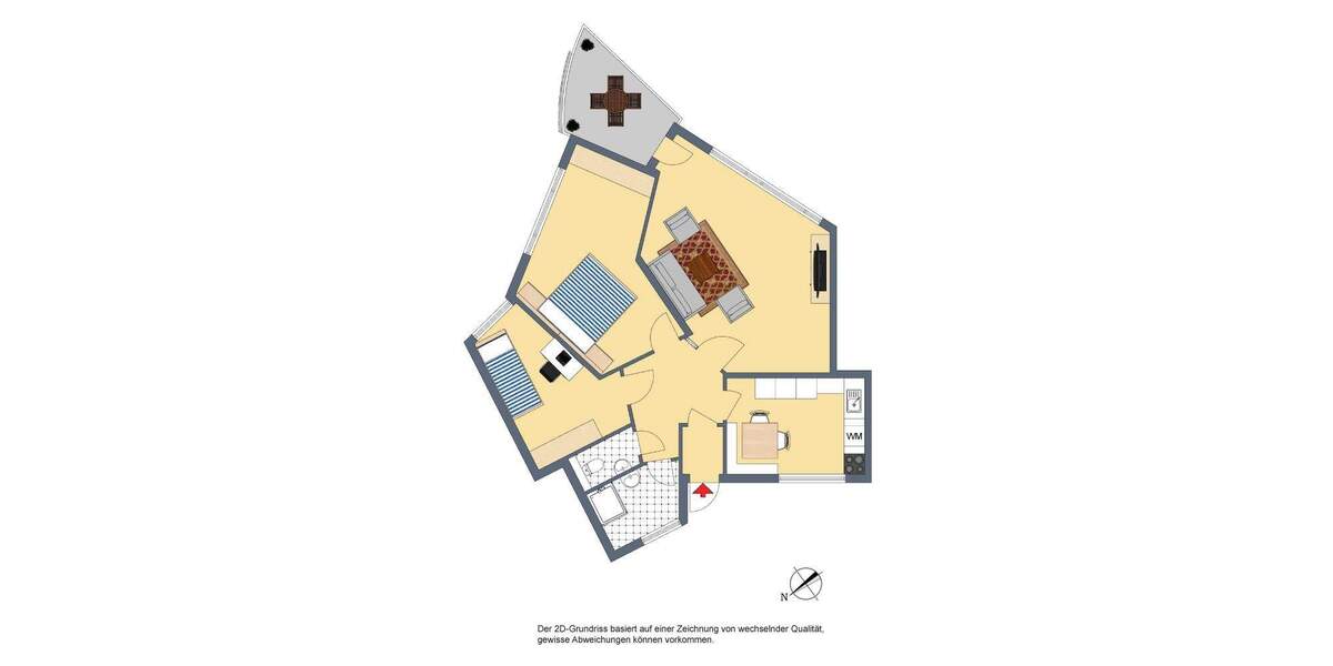 Etagenwohnung Stuttgart Rot - 3 Zimmer, 71 m&sup2;, 210.000&euro; | Angebot:25896204