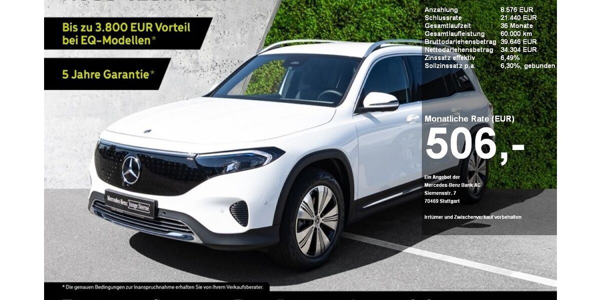 Mercedes-Benz EQB 7.900 km 42.880 &euro; Dettingen unter Teck 73265