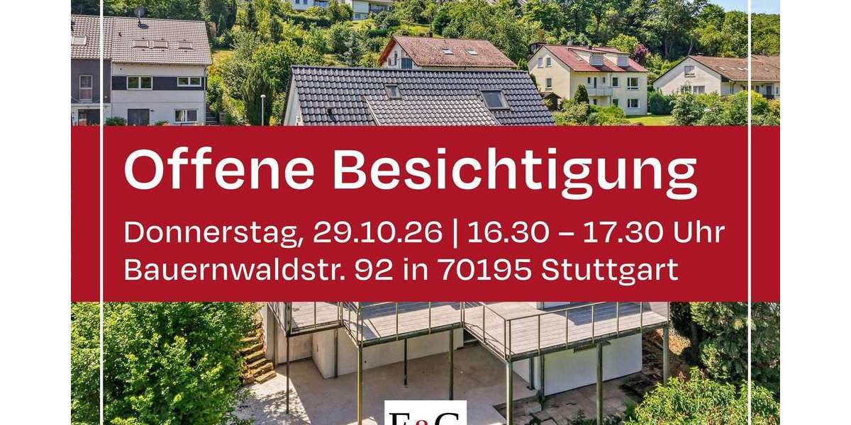 Einfamilienhaus Stuttgart Botnang - 6 Zimmer, 189 m&sup2;, 1.250.000&euro; | Angebot:27009305
