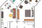 Etagenwohnung Stuttgart Botnang - 2 Zimmer, 63 m&sup2;, 1.200&euro; | Angebot:27554288