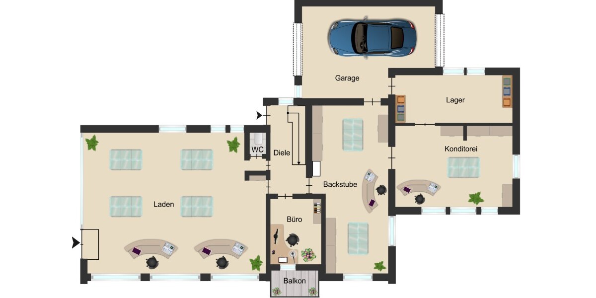 Ihr nächstes Erfolgsprojekt: Dreifamilienhaus mit Gewerbe & großem Bauland - Gewerbeobjekt Althütte Althütte | Angebot:26442715