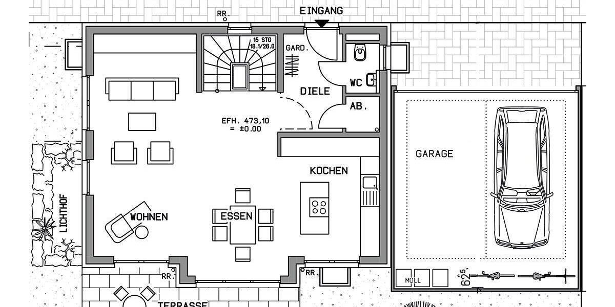 Einfamilienhaus Lichtenwald / Thomashardt Thomashardt - 5 Zimmer, 144 m&sup2;, 799.758&euro; | Angebot:26695972