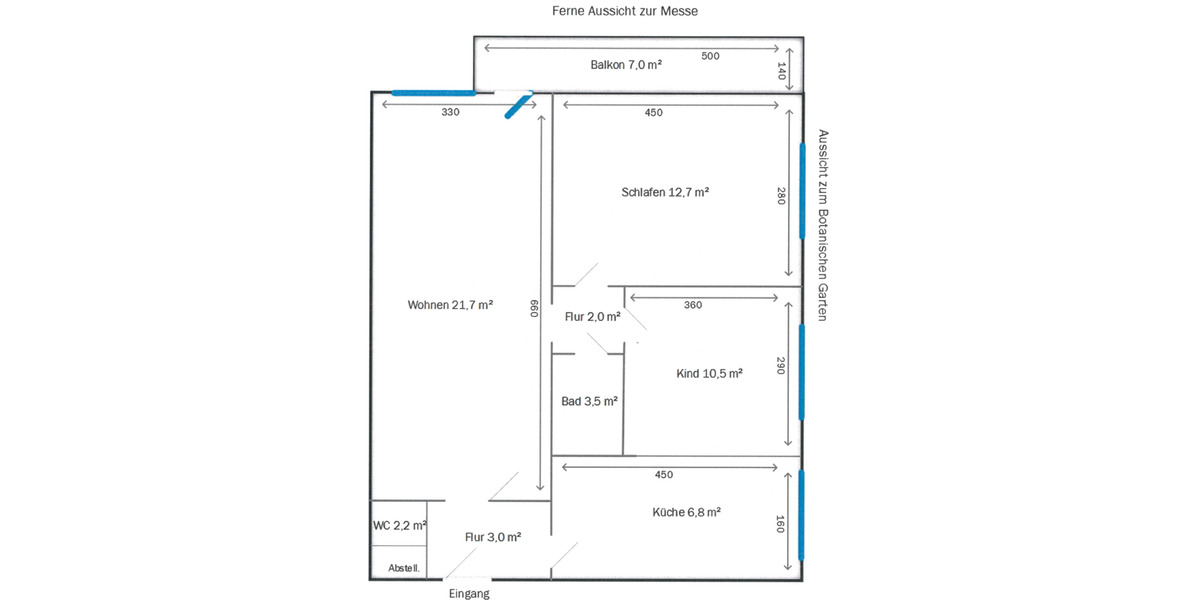 Etagenwohnung Stuttgart Birkach - 3 Zimmer, 70 m&sup2;, 1.610&euro; | Angebot:25259141