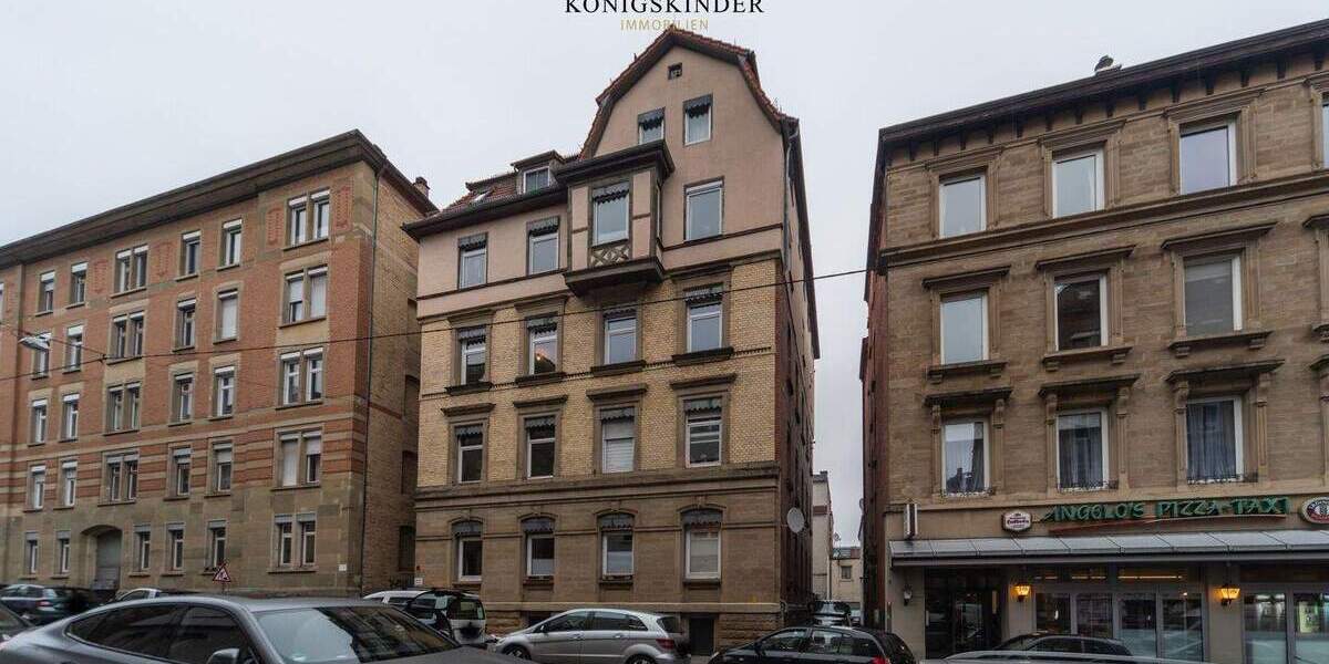 Etagenwohnung Stuttgart Mitte - 3 Zimmer, 82 m&sup2;, 449.000&euro; | Angebot:25731177
