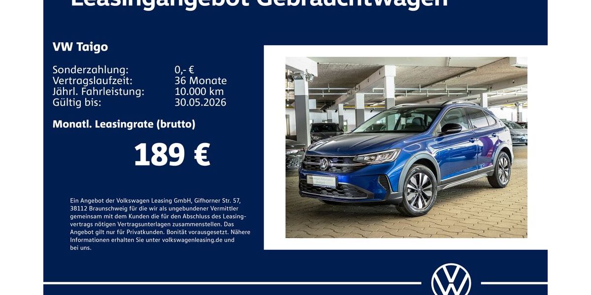 VW Taigo 18.213 km 18.930 &euro; Stuttgart 70563
