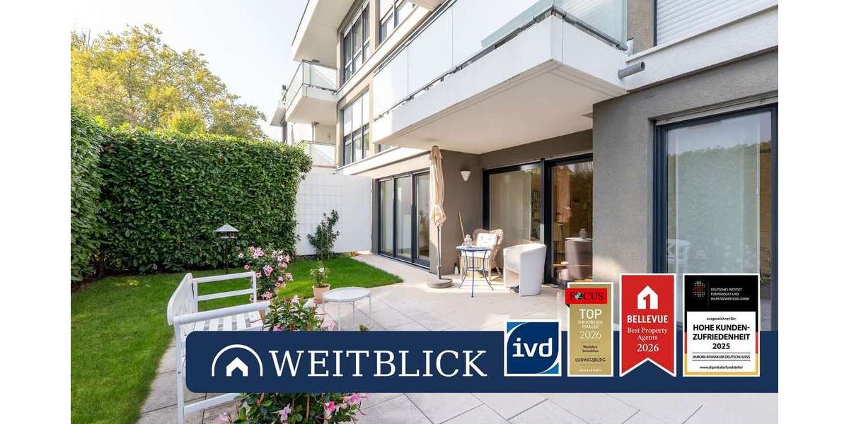 Etagenwohnung Ludwigsburg Oßweil - 3 Zimmer, 100 m&sup2;, 564.000&euro; | Angebot:27705238