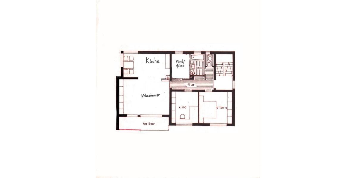 Etagenwohnung Wäschenbeuren - 4 Zimmer, 90 m&sup2;, 990&euro; | Angebot:26040732