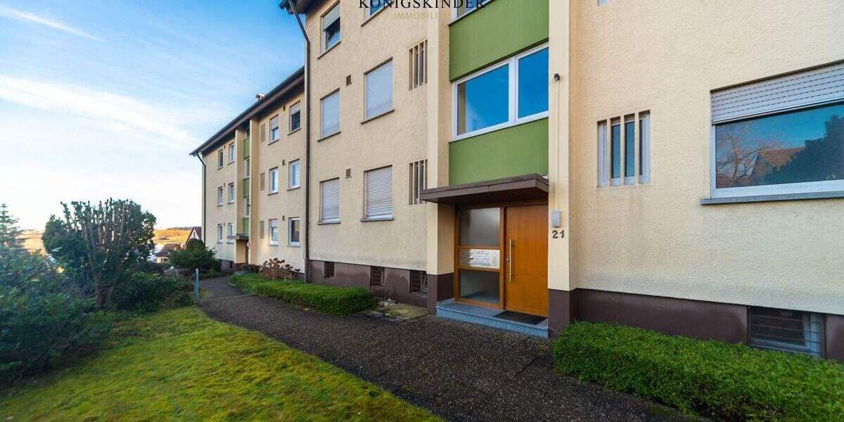 Etagenwohnung Ebersbach an der Fils Sulpach - 3 Zimmer, 69 m&sup2;, 175.000&euro; | Angebot:25673311