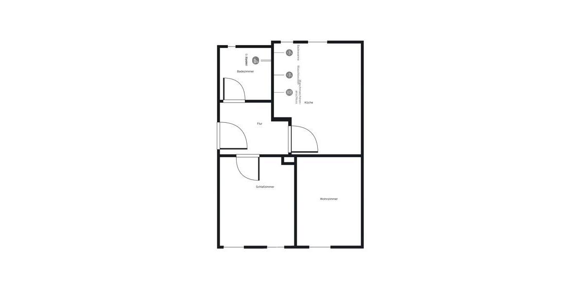 Etagenwohnung Stuttgart Stuttgart-Nord - 2 Zimmer, 51 m&sup2;, 777&euro; | Angebot:26381711