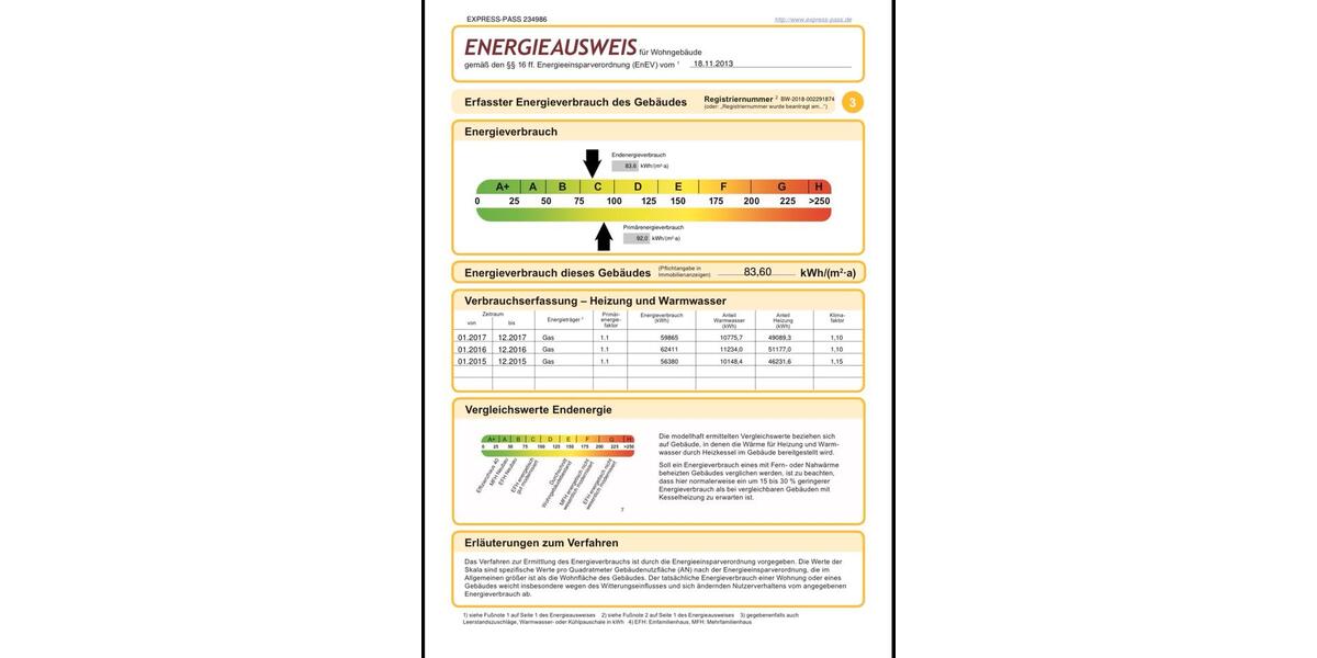 Etagenwohnung Stuttgart Bad Cannstatt - 2 Zimmer, 54 m&sup2;, 229.000&euro; | Angebot:25753536