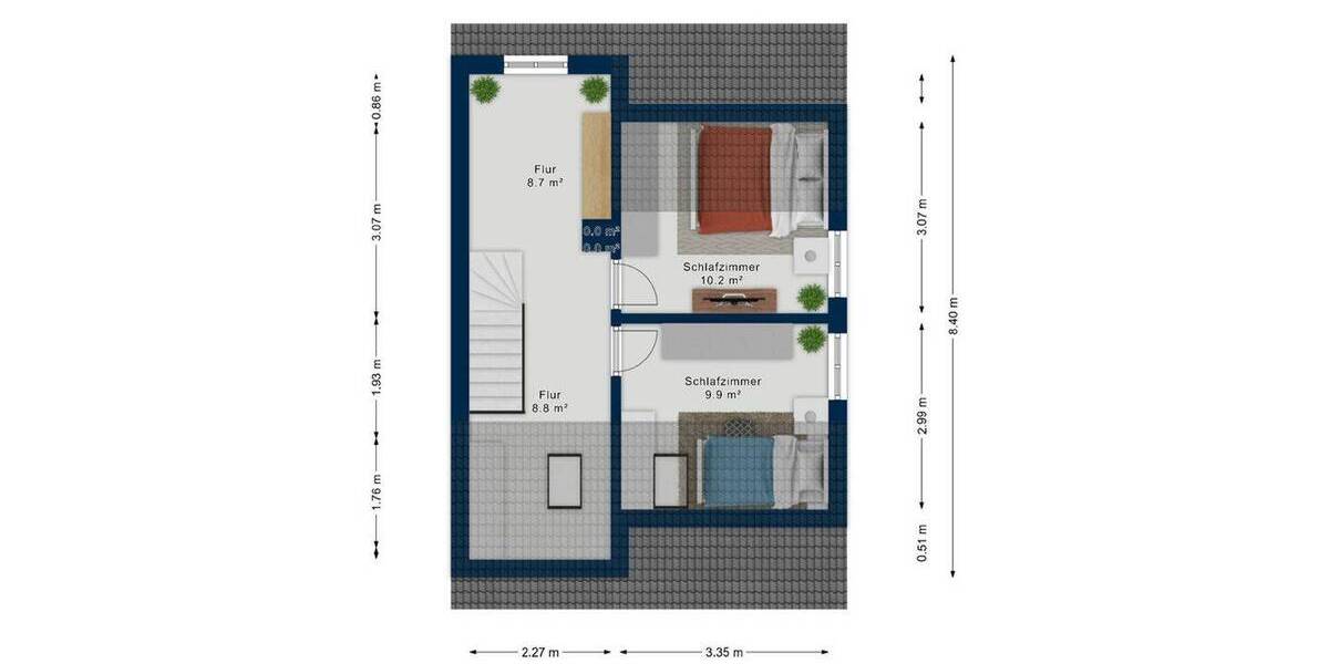 Doppelhaushälfte Stuttgart Luginsland - 6 Zimmer, 120 m&sup2;, 1.800&euro; | Angebot:26474790