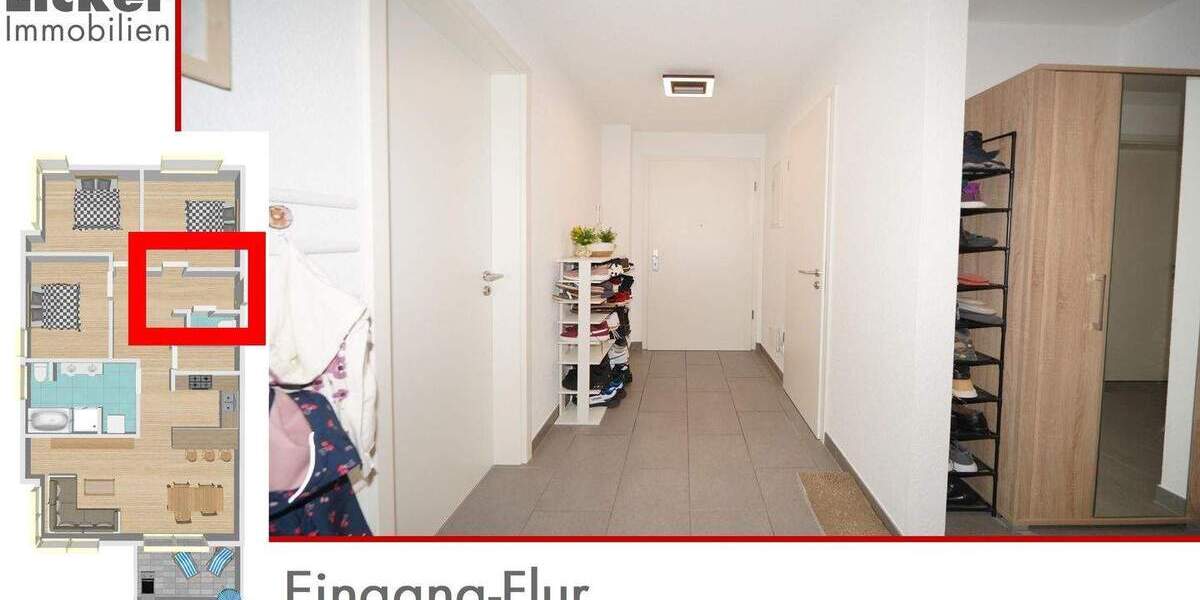Etagenwohnung Schwaikheim - 4 Zimmer, 106 m&sup2;, 511.000&euro; | Angebot:25677902