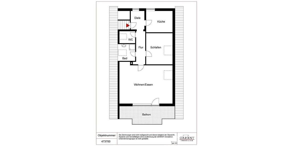 Etagenwohnung Sindelfingen Nord - 2 Zimmer, 72 m&sup2;, 1.150&euro; | Angebot:25707590