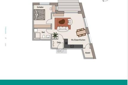 Wohnung Neckarwestheim - 2 Zimmer, 67 m&sup2;, 976&euro; | Angebot:25304112