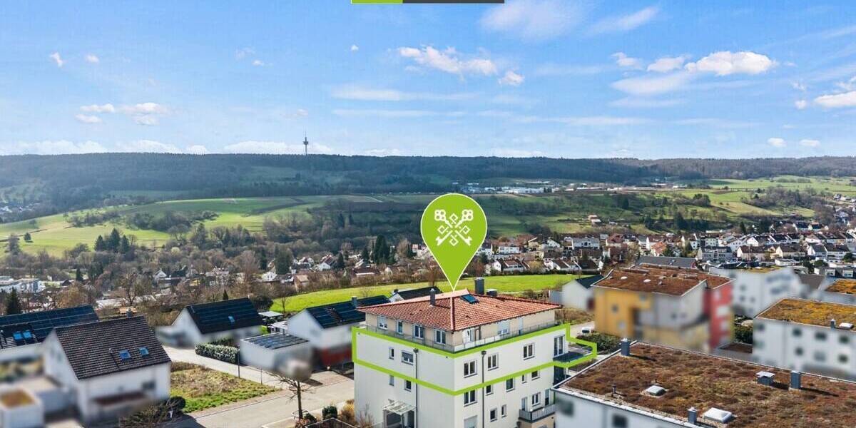 Etagenwohnung Waldenbuch - 4 Zimmer, 184 m&sup2;, 1.075.000&euro; | Angebot:25983269