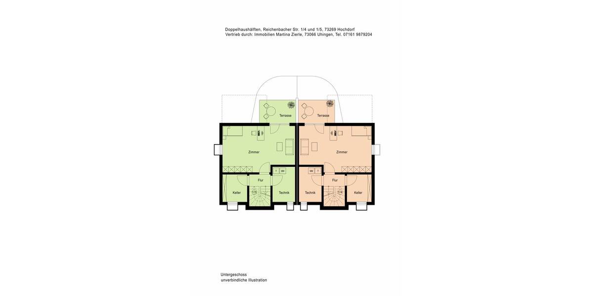 Doppelhaushälfte Hochdorf - 5 Zimmer, 150 m&sup2;, 779.000&euro; | Angebot:25835591