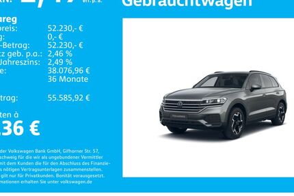 VW Touareg 18.206 km 51.730 &euro; Stuttgart-Feuerbach 70469