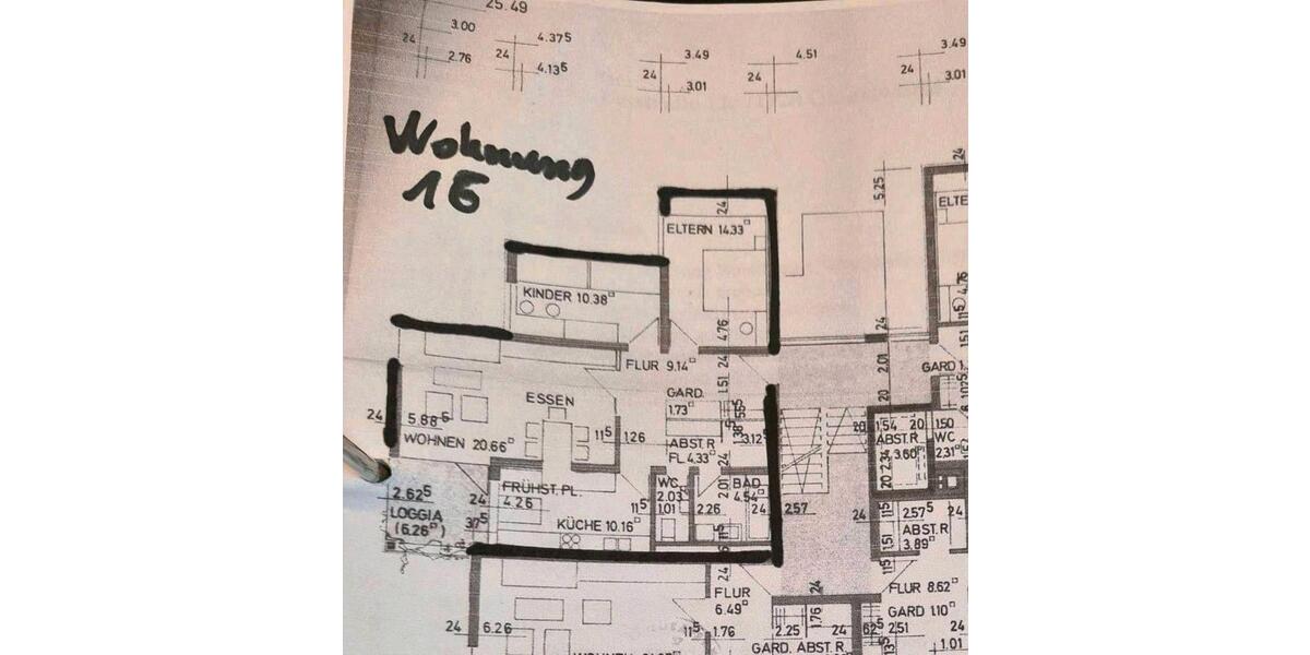 Etagenwohnung Oberstenfeld - 3 Zimmer, 78 m&sup2;, 1.280&euro; | Angebot:25723243