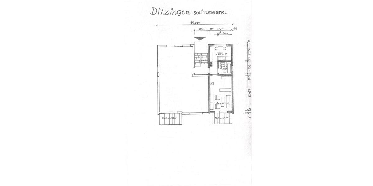 Erdgeschoßwohnung Aichtal - 1 Zimmer, 37 m&sup2;, 179.000&euro; | Angebot:17259987