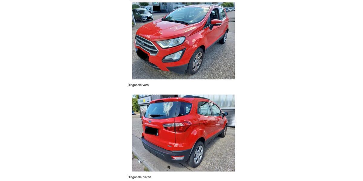 Ford EcoSport 43.333 km 11.750 &euro; Fellbach 70734