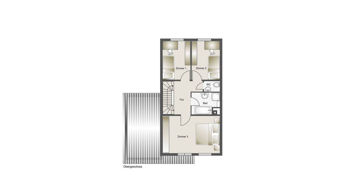Doppelhaushälfte Pleidelsheim - 4 Zimmer, 97 m&sup2;, 349.000&euro; | Angebot:26017633