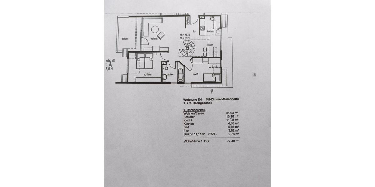 Maisonettenwohnung Wernau (Neckar) - 5.5 Zimmer, 99 m&sup2;, 439.000&euro; | Angebot:24845127