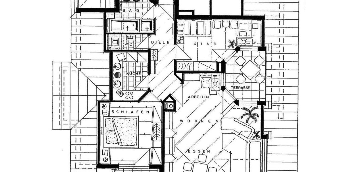 Dachgeschoßwohnung Stuttgart Fasanenhof-Ost - 3 Zimmer, 76 m&sup2;, 359.000&euro; | Angebot:26416733