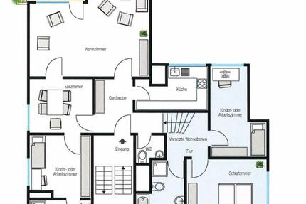 Haus Esslingen am Neckar Hegensberg - 5.5 Zimmer, 124 m&sup2;, 2.170&euro; | Angebot:27617248