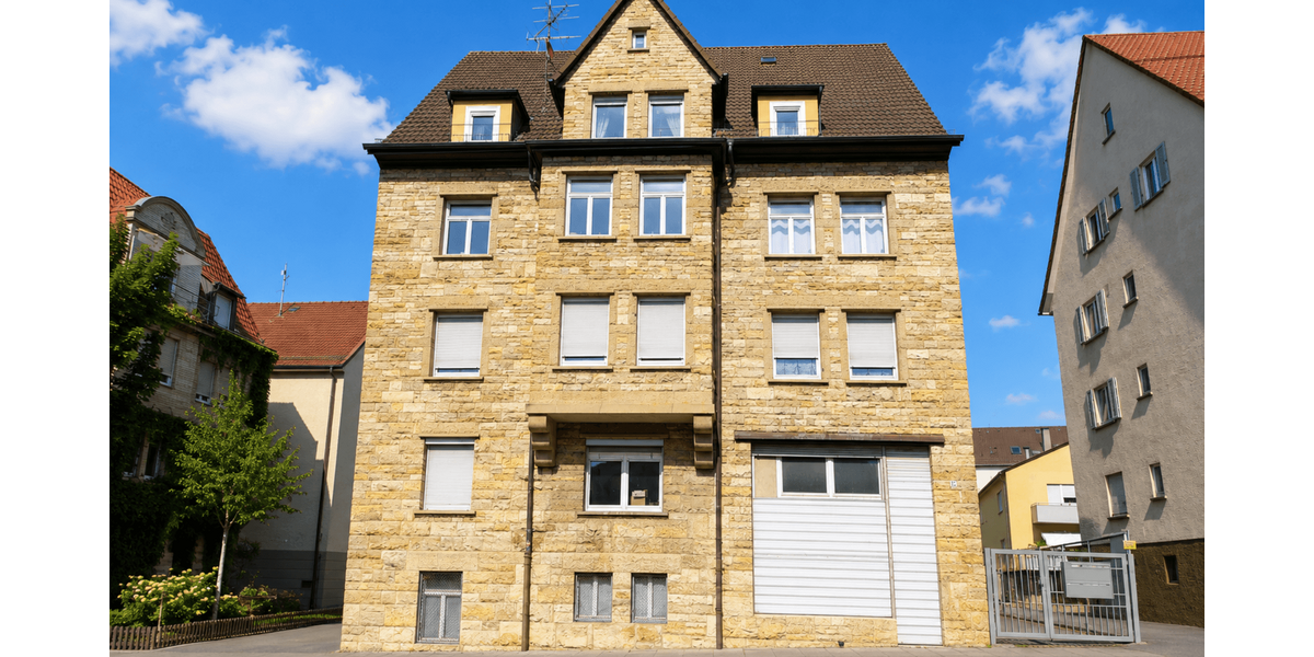Etagenwohnung Stuttgart Bad Cannstatt - 5 Zimmer, 102 m&sup2;, 349.000&euro; | Angebot:27287187