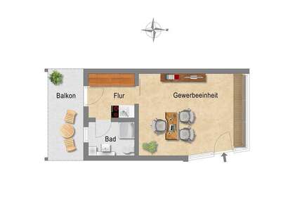 Gewerbeobjekt Ludwigsburg Ludwigsburg-West - 239.000&euro; | Angebot:14243122