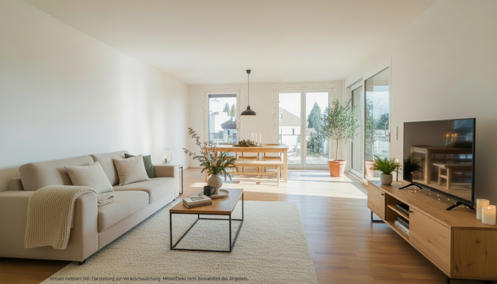 Etagenwohnung Remseck am Neckar Hochberg - 4 Zimmer, 119 m&sup2;, 689.700&euro; | Angebot:21704293