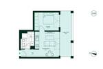 Etagenwohnung Ludwigsburg Ost - 2 Zimmer, 49 m&sup2;, 319.900&euro; | Angebot:26683292