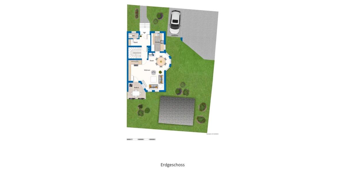 Doppelhaushälfte Aichtal - 5 Zimmer, 118 m&sup2;, 2.000&euro; | Angebot:25988486