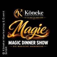Magic Dinner Show mit 3-Gang-Menü - Die besondere Dinner Show 11.04.2027 Ratskeller Ludwigsburg