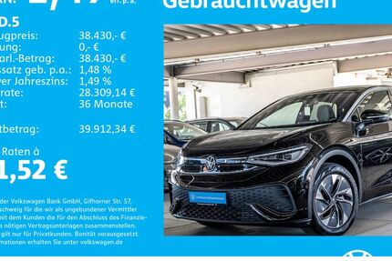 VW ID.5 11.324 km 38.430 &euro; Stuttgart-Wangen 70188