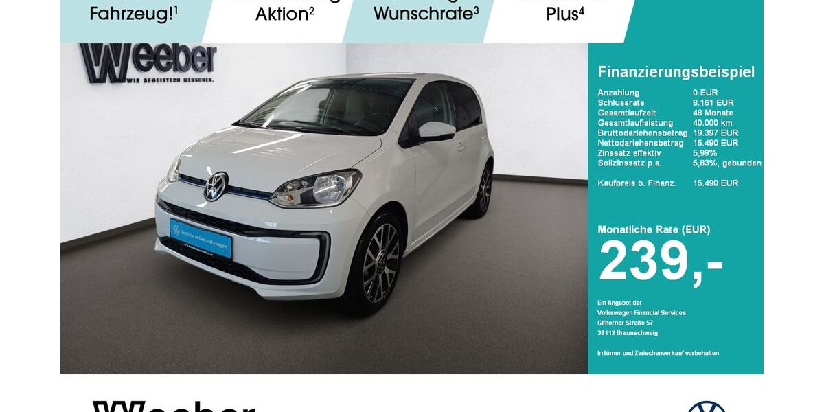 VW up! 32.037 km 15.690 &euro; Leonberg 71229
