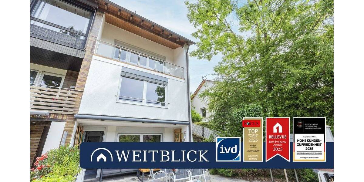 Reihenendhaus Ludwigsburg Nord - 6 Zimmer, 150 m&sup2;, 549.000&euro; | Angebot:25742409
