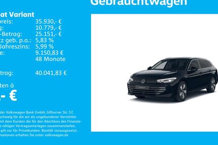 VW Passat Variant 27.076 km 35.930 &euro; Stuttgart-Wangen 70188