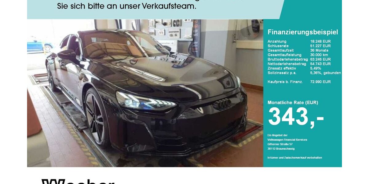 Audi RS e-tron GT 34.201 km 68.990 &euro; Leonberg 71229