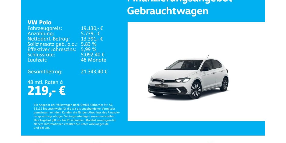VW Polo 24.007 km 18.930 &euro; Stuttgart-Wangen 70188