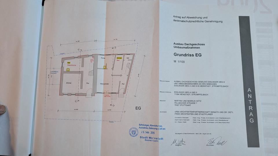 Einfamilienhaus Weinstadt - 9 Zimmer, 245.000&euro; | Angebot:21571963